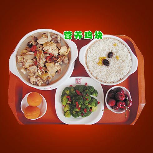沸久留香營養雞塊套餐