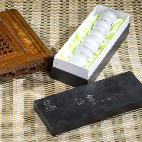 月白竹節杯組