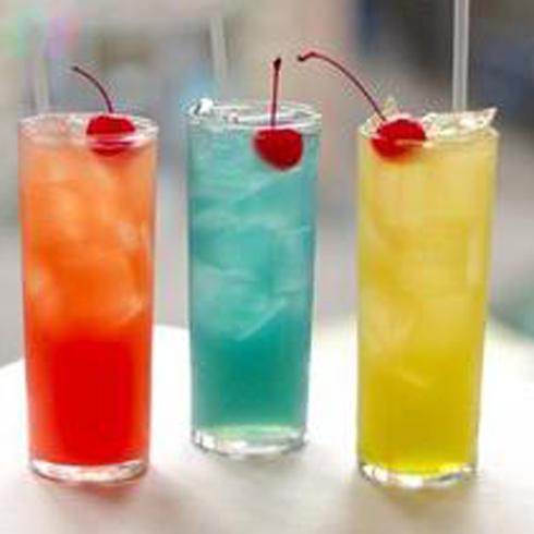 愛轉角三色冷飲