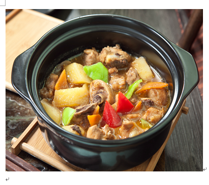 煲味傳奇煲仔飯產品-黃燜雞飯