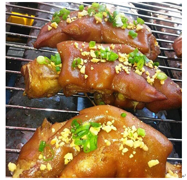 傳奇烤蹄產品-蔥花雞蛋烤蹄