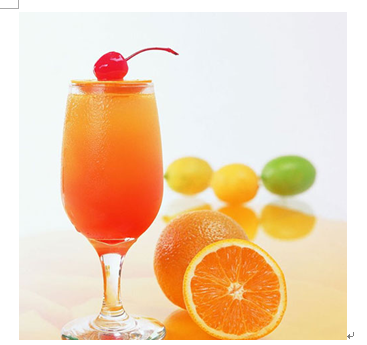 意藍緹田園鮮果飲產品-鮮果橙汁