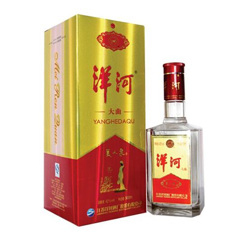 洋河大曲白酒產品-洋河大曲美人泉金樽