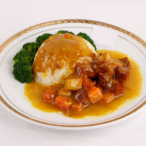 正衛壽司店產品-風情咖喱牛肉飯