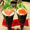 正衛壽司店產品-三文魚刺身手卷壽司