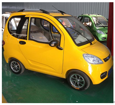 啟晨四輪電動車產品-啟晨四輪電動車黃色款