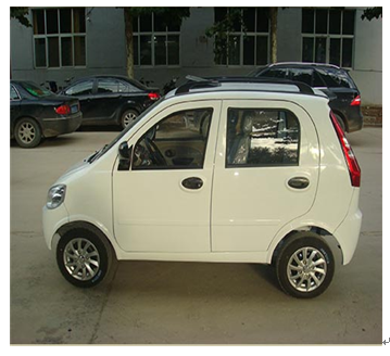 啟晨四輪電動車產品-啟晨全封閉四輪電動車白色款