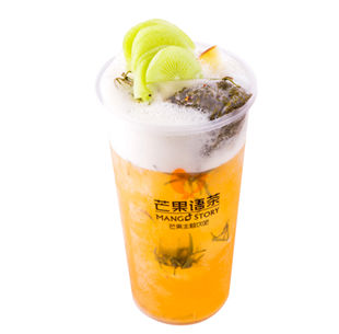 芒果語茶飲品產品-蜂蜜語茶飲品