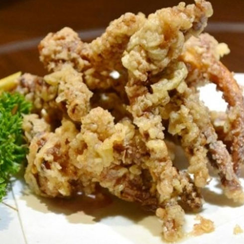 意口轟炸大魷魚小吃店產品-意口轟炸魷魚須