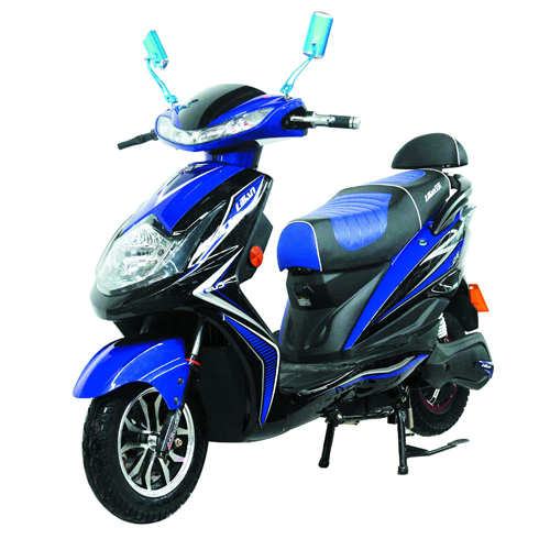 立天智能防盜電動車產品-立天電動車藍色款