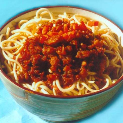 三兄炸醬面產品-麻辣味三兄炸醬面