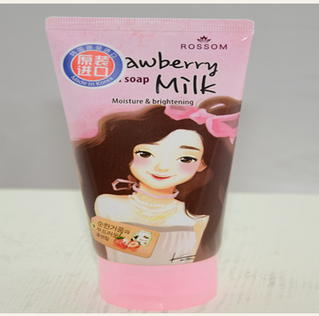 茗品匯進口商品超市產品-韓國露善草莓嫩白潔面皂150ml