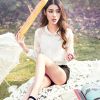 阿珍妮女裝產品-阿珍妮透視繡花白色外套