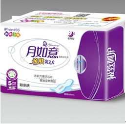 月如意活氧負離子-超親膚5片裝衛生巾