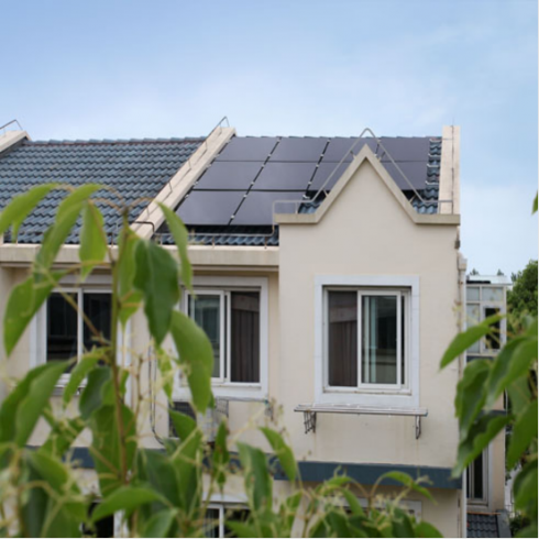 漢能 戶用樓房別墅 光伏并網發電系統 旗艦系列 2kw 太陽能電池板