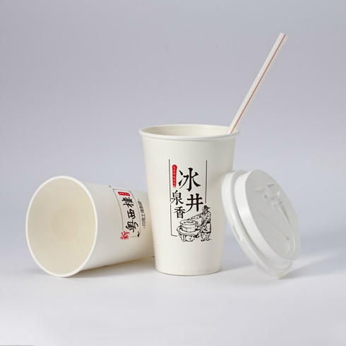 新粵西樓紙包雞-豆漿杯