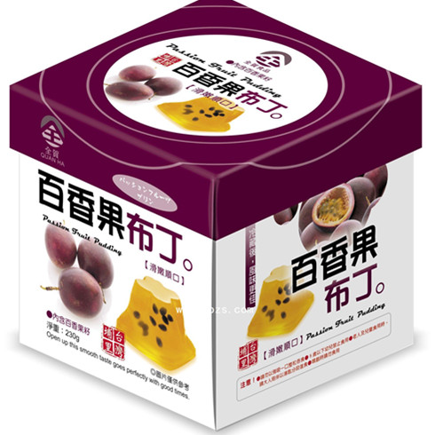 洋饞貓進口優品超市百香果布丁