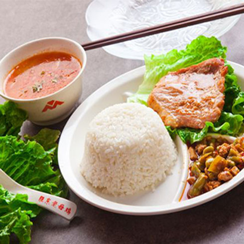 豬排飯套餐