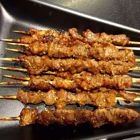 一〇八匠眾創燒烤-烤羊肉串