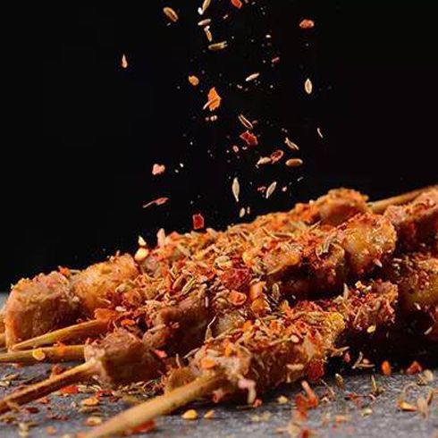 一〇八匠眾創燒烤-沙蔥羊肉烤串