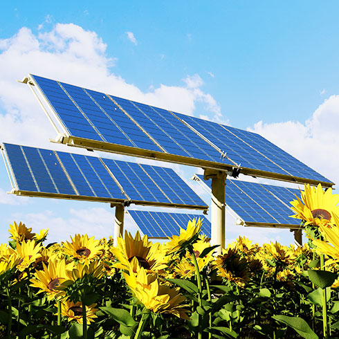 兆菱光伏發電-太陽能板架設