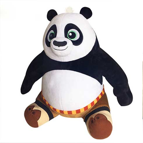 時尚指數創意生活館-功夫熊貓公仔