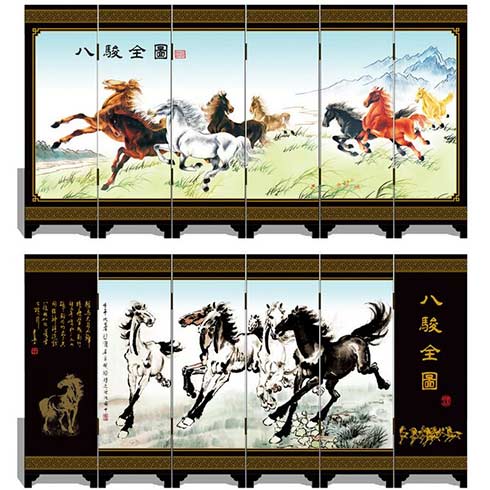時尚指數創意生活館-八駿全圖