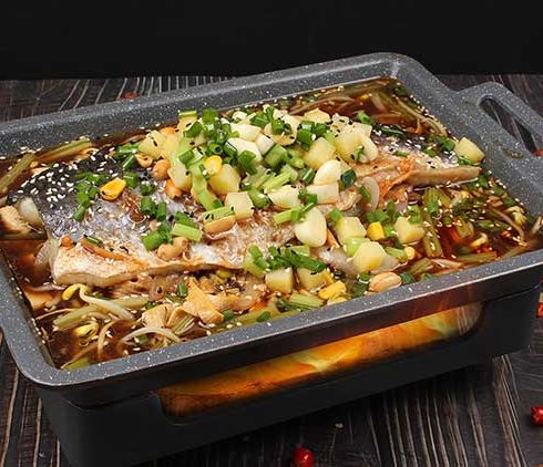 魚谷稻烤魚飯-豆鼓烤魚飯套餐